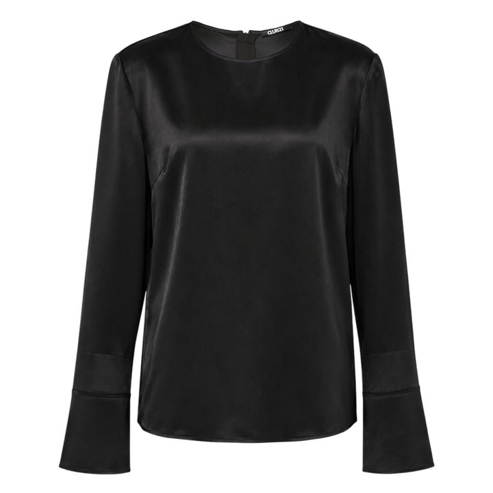 Colette Matte Satin Blouse