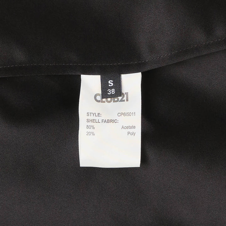 Colette Matte Satin Blouse