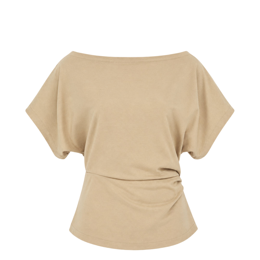 Light Stretch Rayon Linen Top