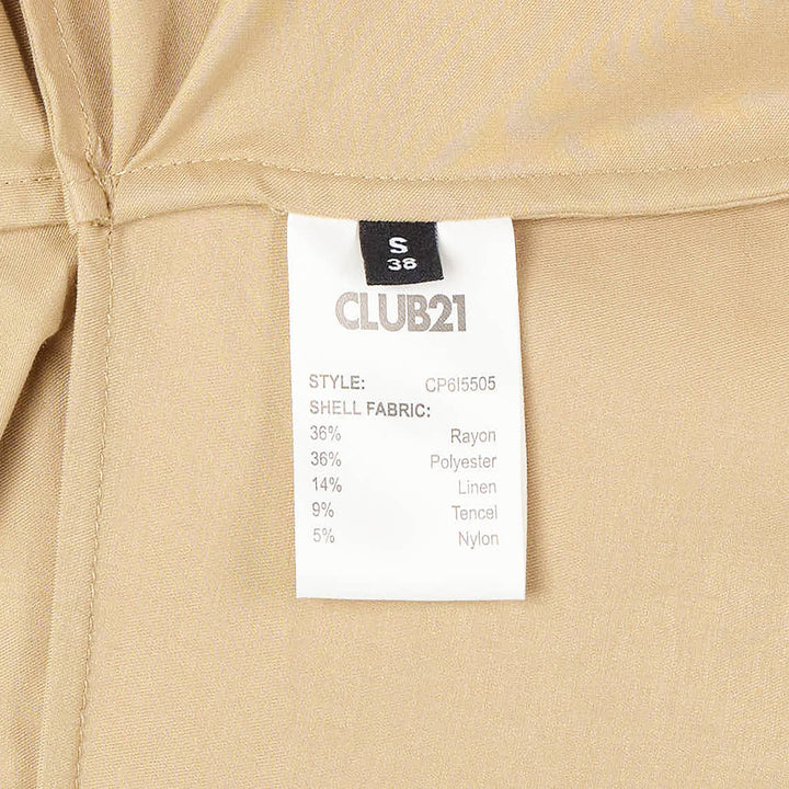 Light Stretch Rayon Linen Top