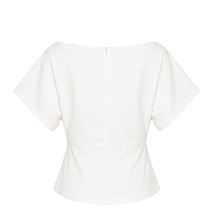 Light Stretch Rayon Linen Top