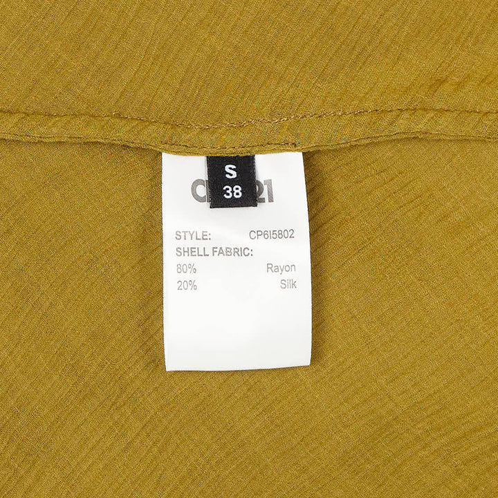 Winkle Silk Mix Halter Top