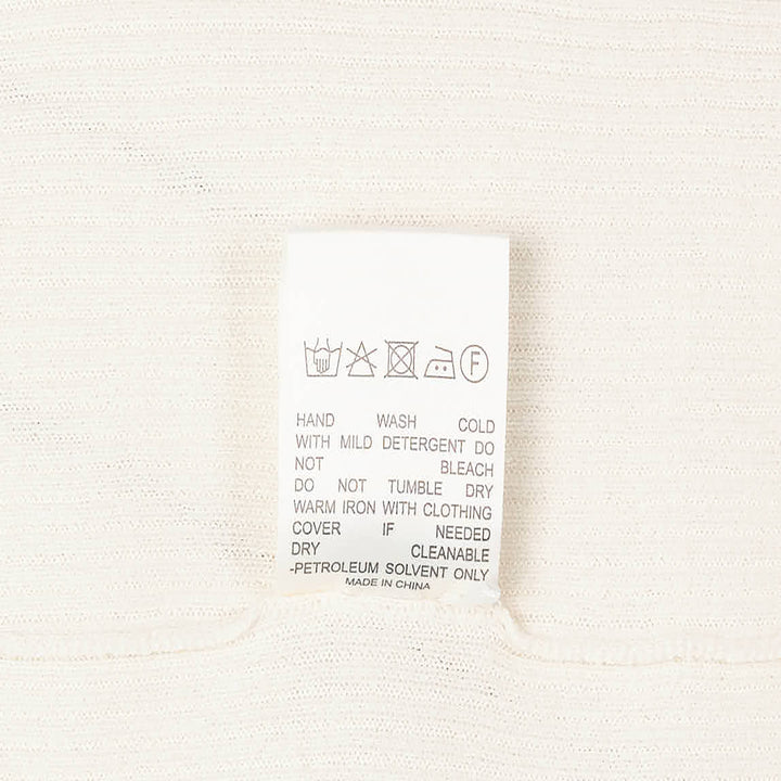 Silk Cotton Short Sleeve Sweater