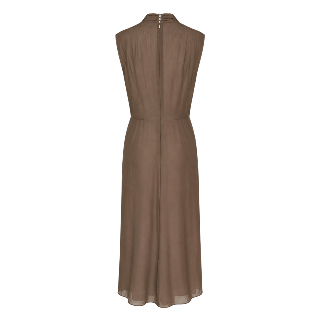 Noemie Habutai Silk Cupro Dress