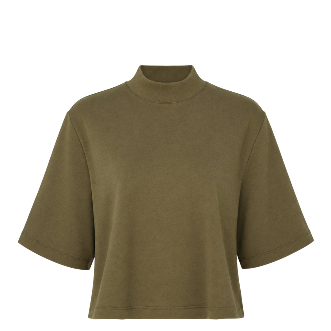 Irene Mock Neck Top