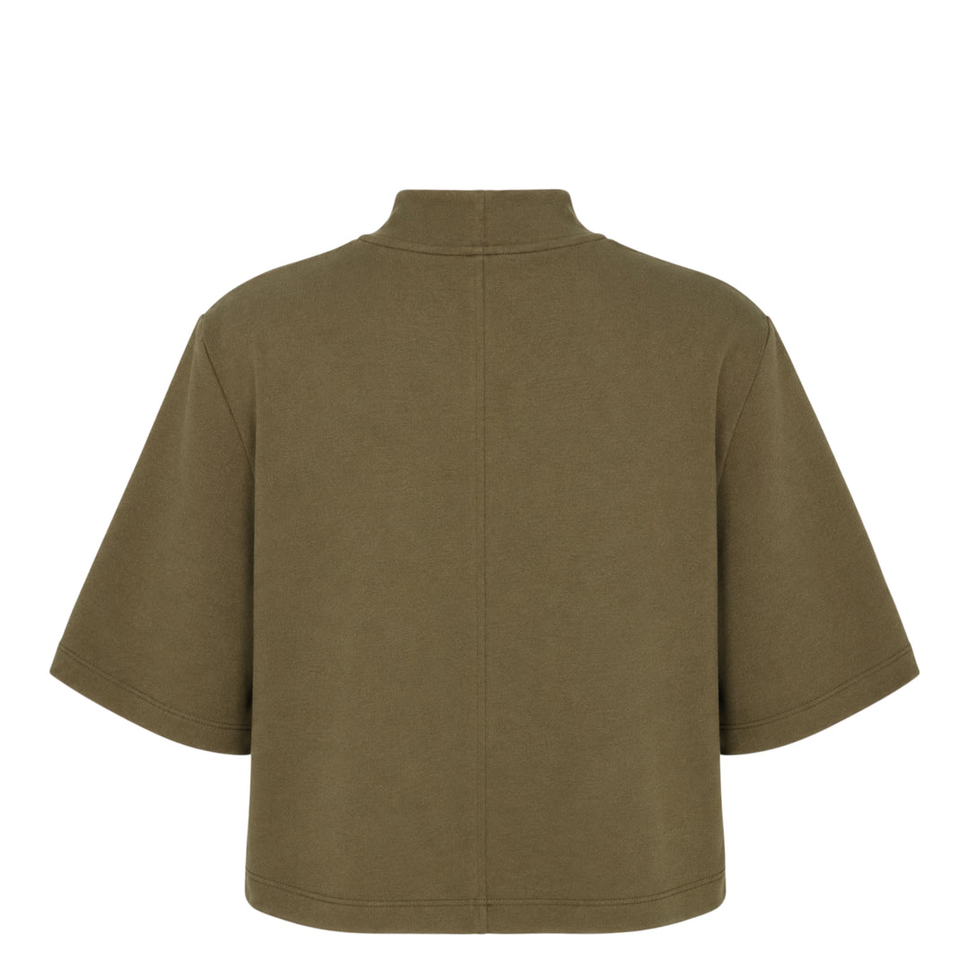 Irene Mock Neck Top