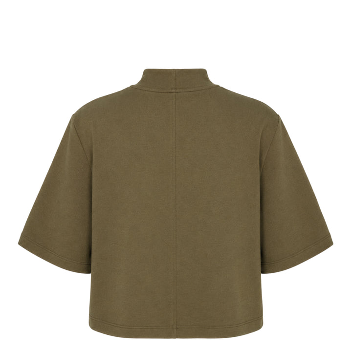 Irene Mock Neck Top