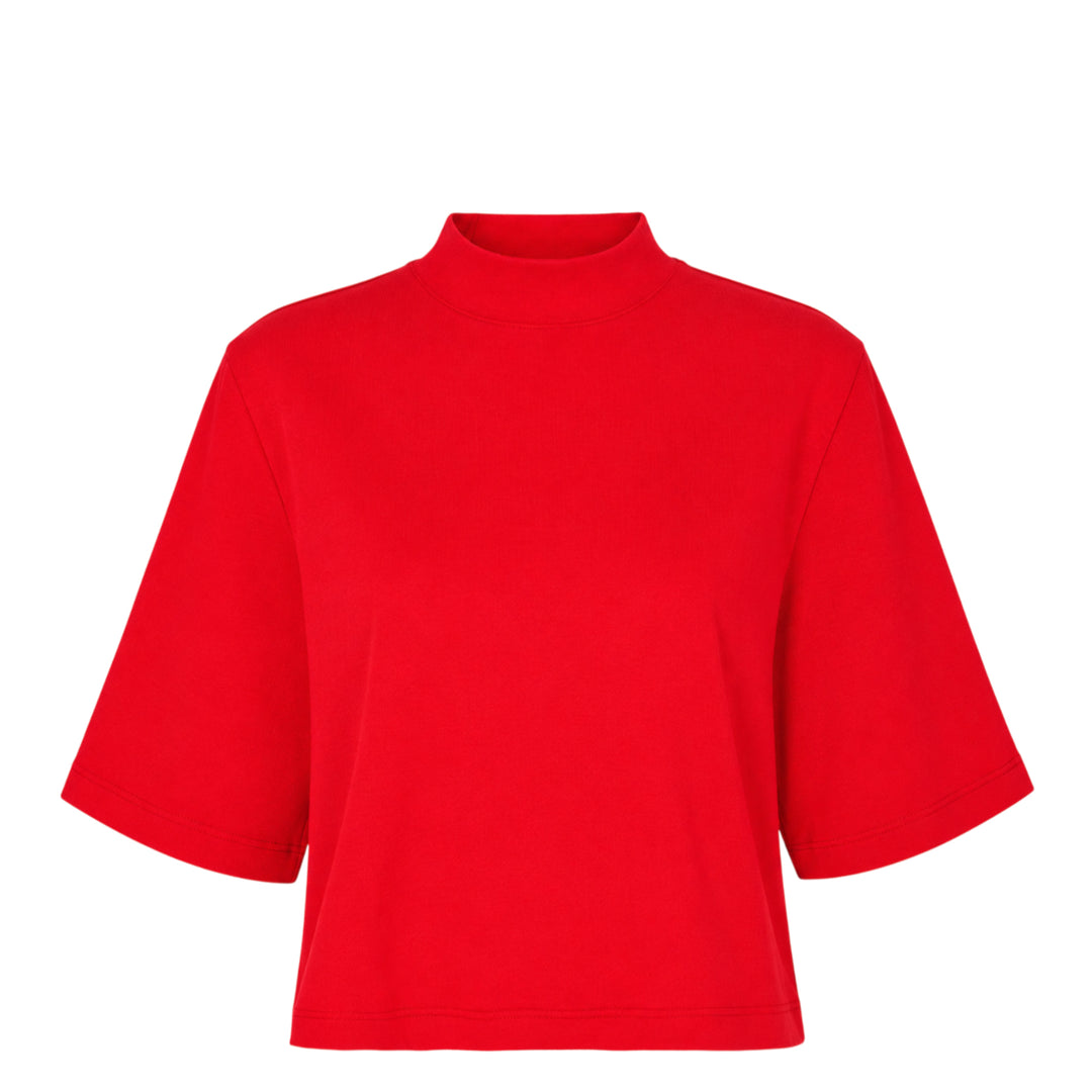 Irene Mock Neck Top
