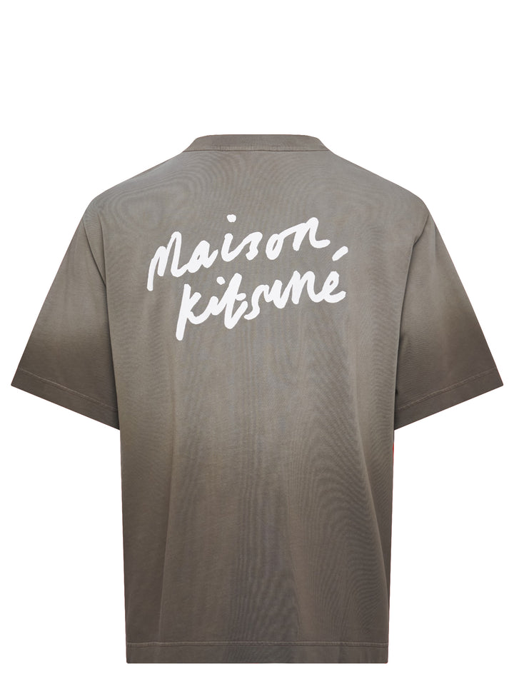 Maison Kitsune Handwriting Short Sleeve Tee - view 2