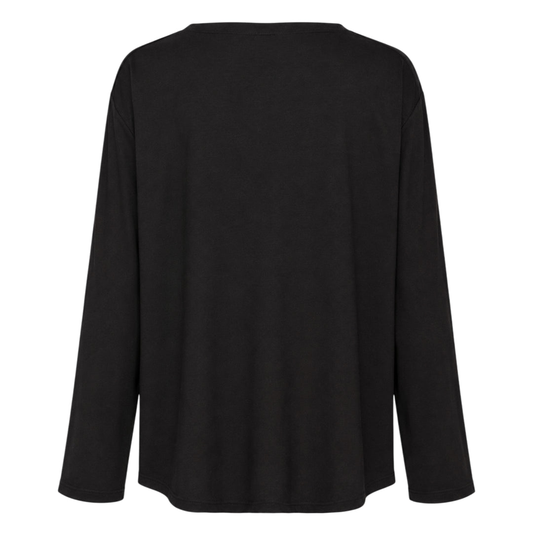 See-Through Wool Jersey Top
