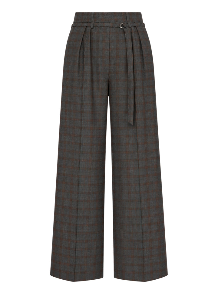 Dries Van Noten High Waisted Wide Leg Trousers