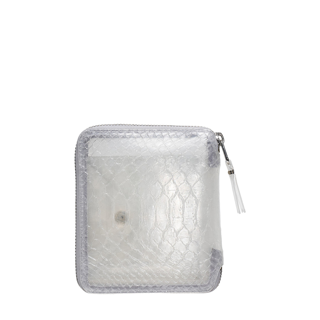 Snake Transparent Zip Wallet