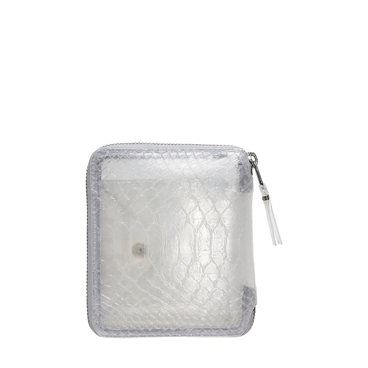 Snake Transparent Zip Wallet