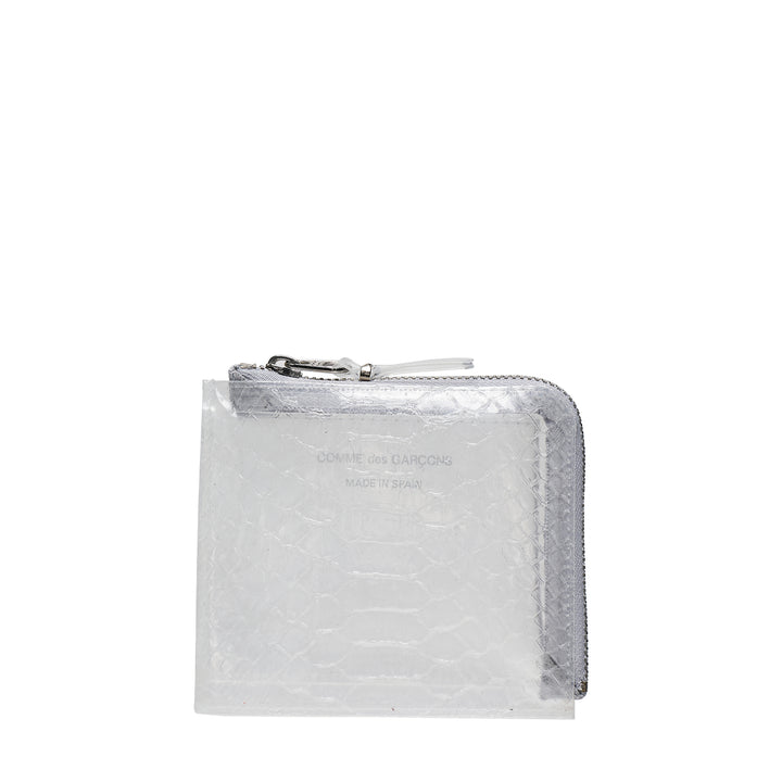 Snake Transparent Zip Wallet