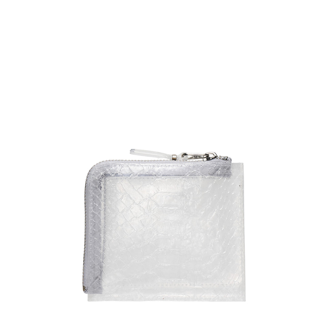 Snake Transparent Zip Wallet