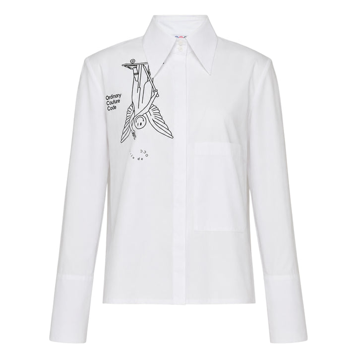 Graphic Flat Shirt