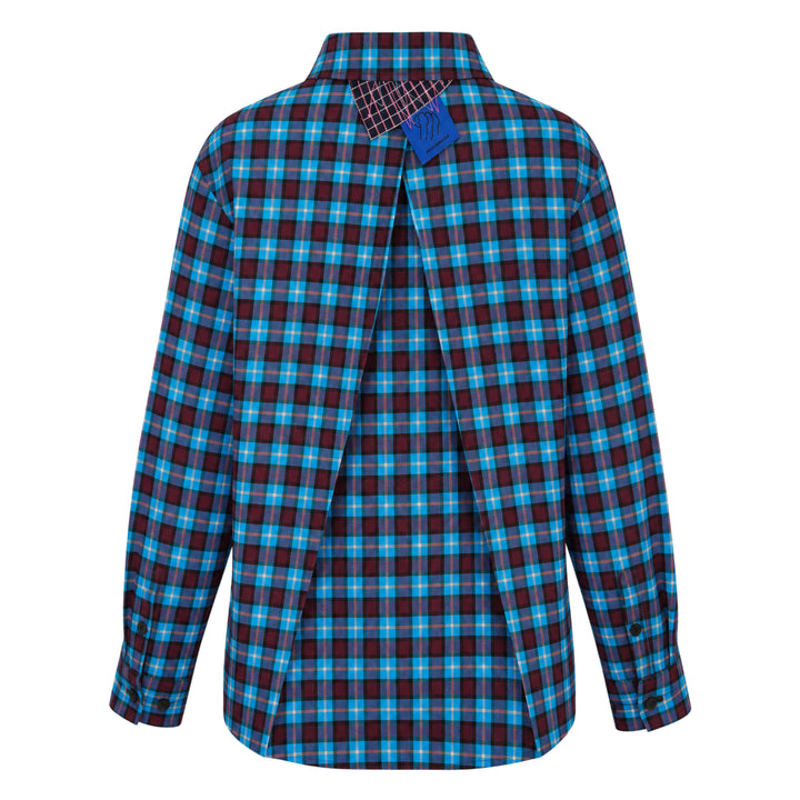 Overfit Checkered Shirt