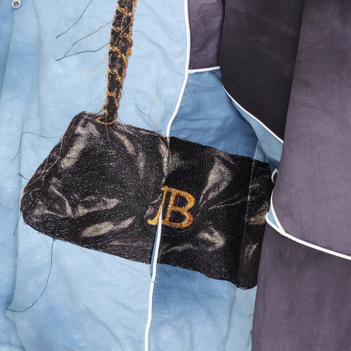 Trompe L'Oeil Embroidery Anorak