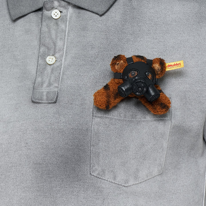 Gas Mask Bear Polo Shirt