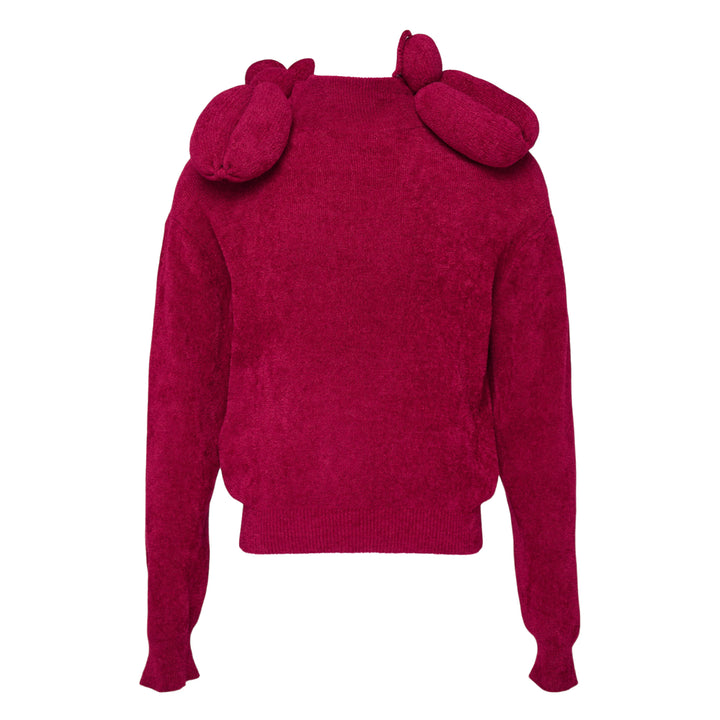 Balloon Dog High Neck Knit Pullover