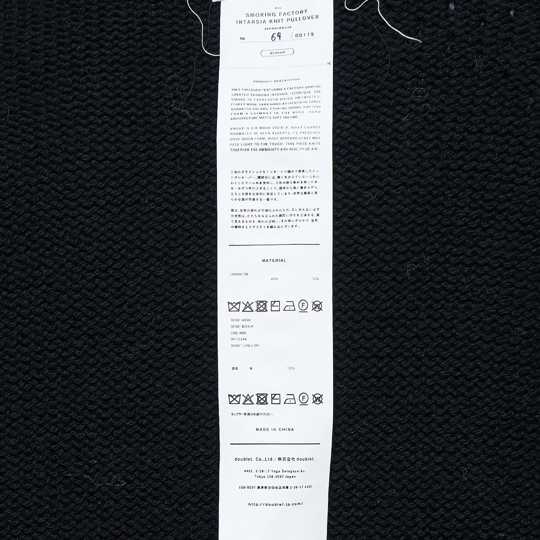 Smoking Factory Intarsia Knit