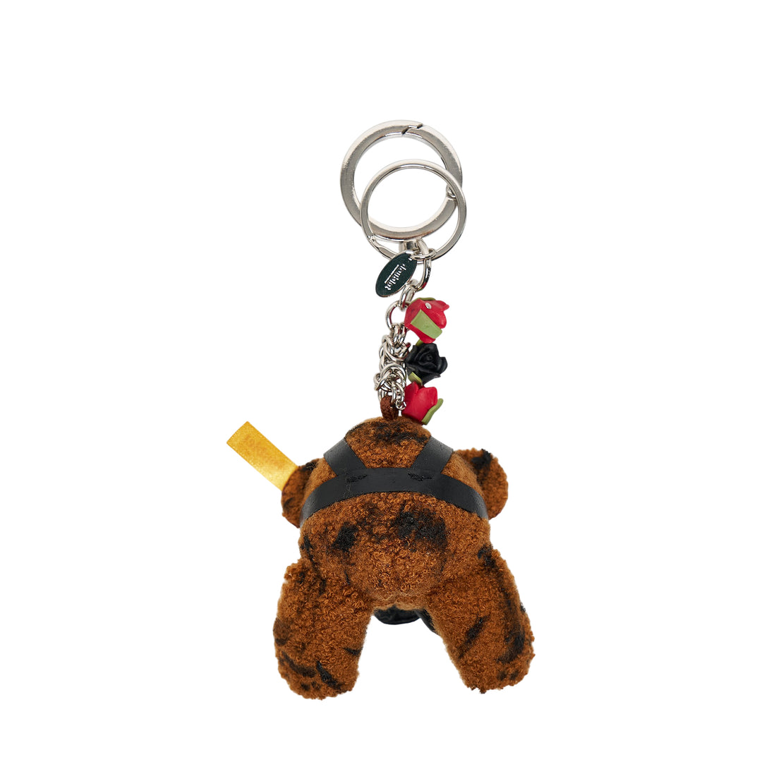 Gas Mask Bear Key Ring