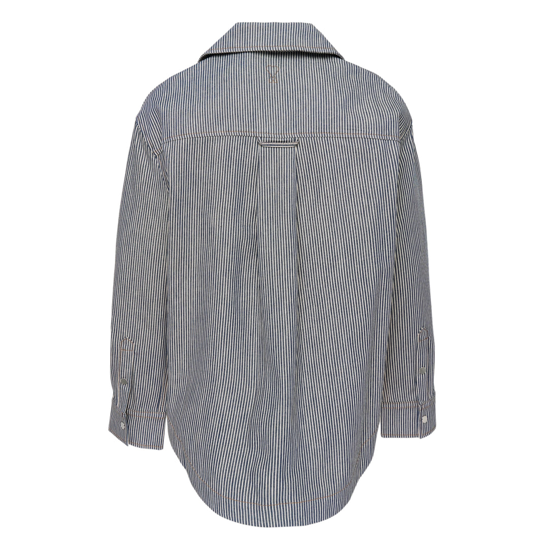 Long Sleeve Saharienne Overshirt