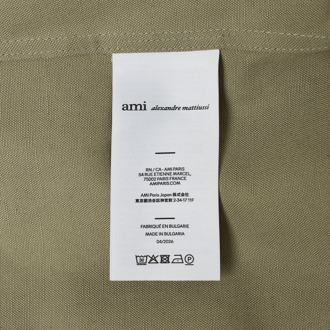 Classic Fit Long Sleeve Drawstring Shirt