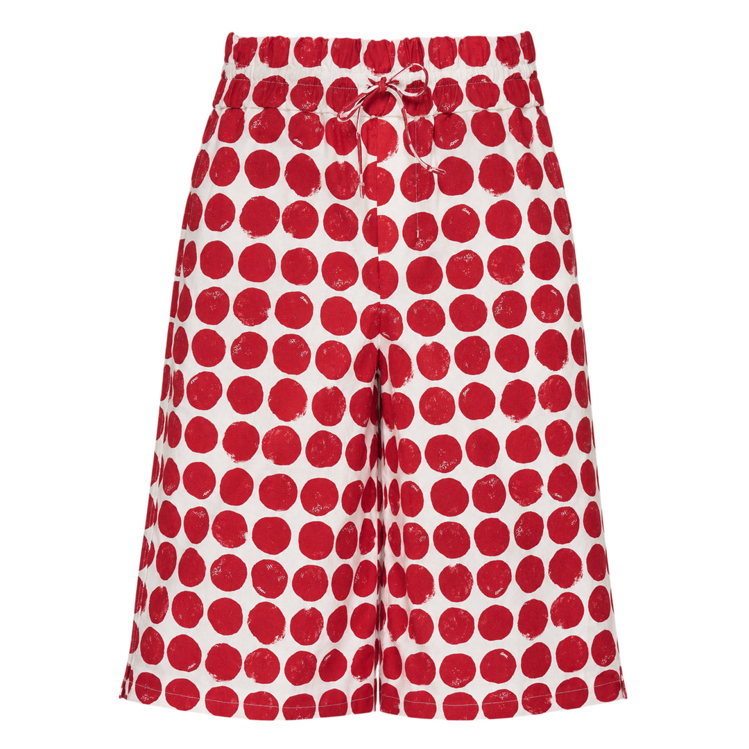 Large Polka Dot Bermuda Shorts