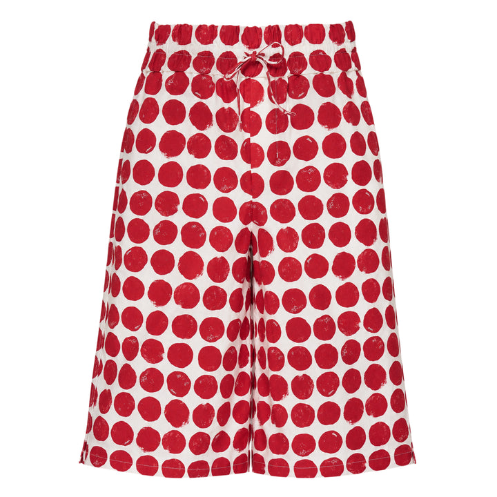 Large Polka Dot Bermuda Shorts