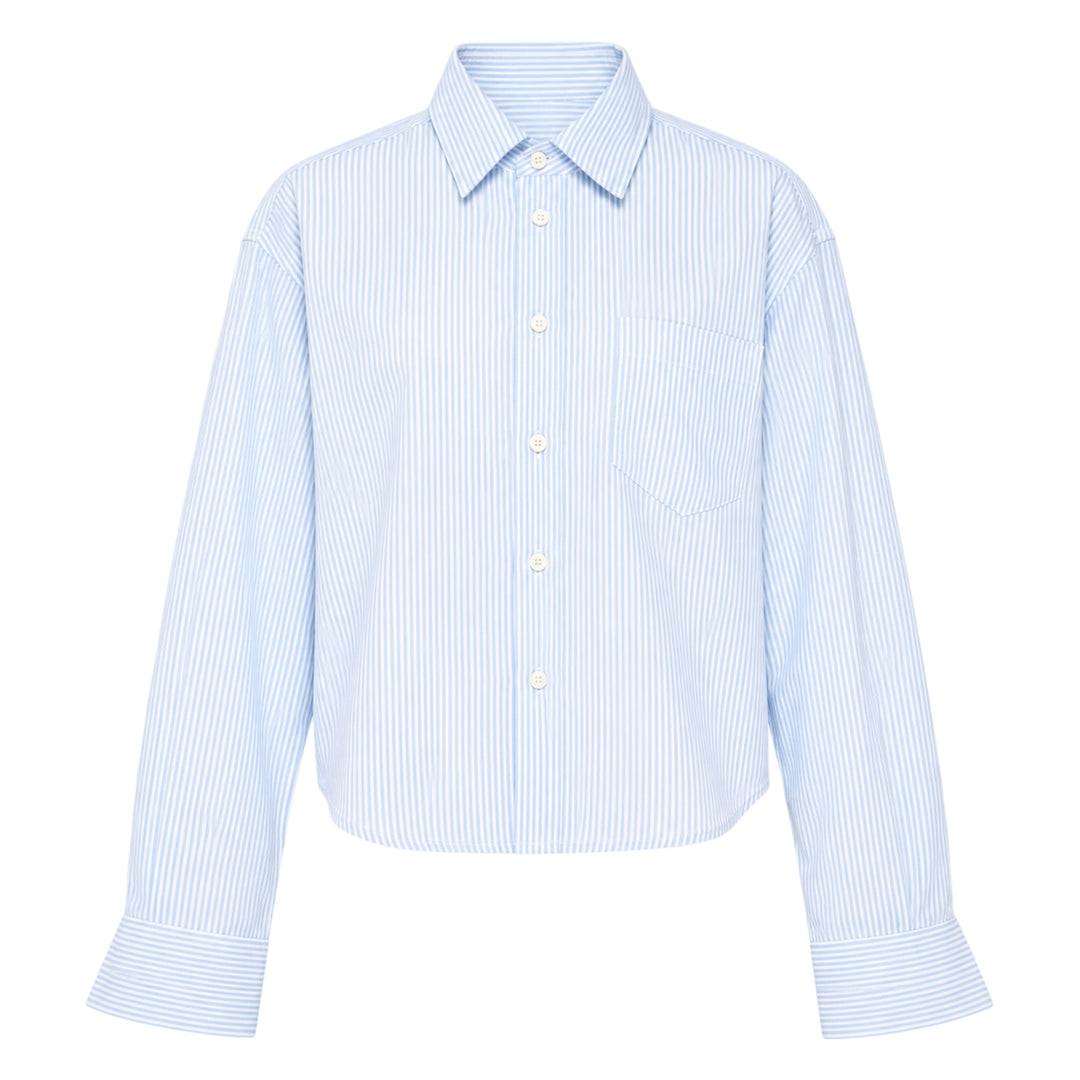 Cropped Classic Fit Shirt