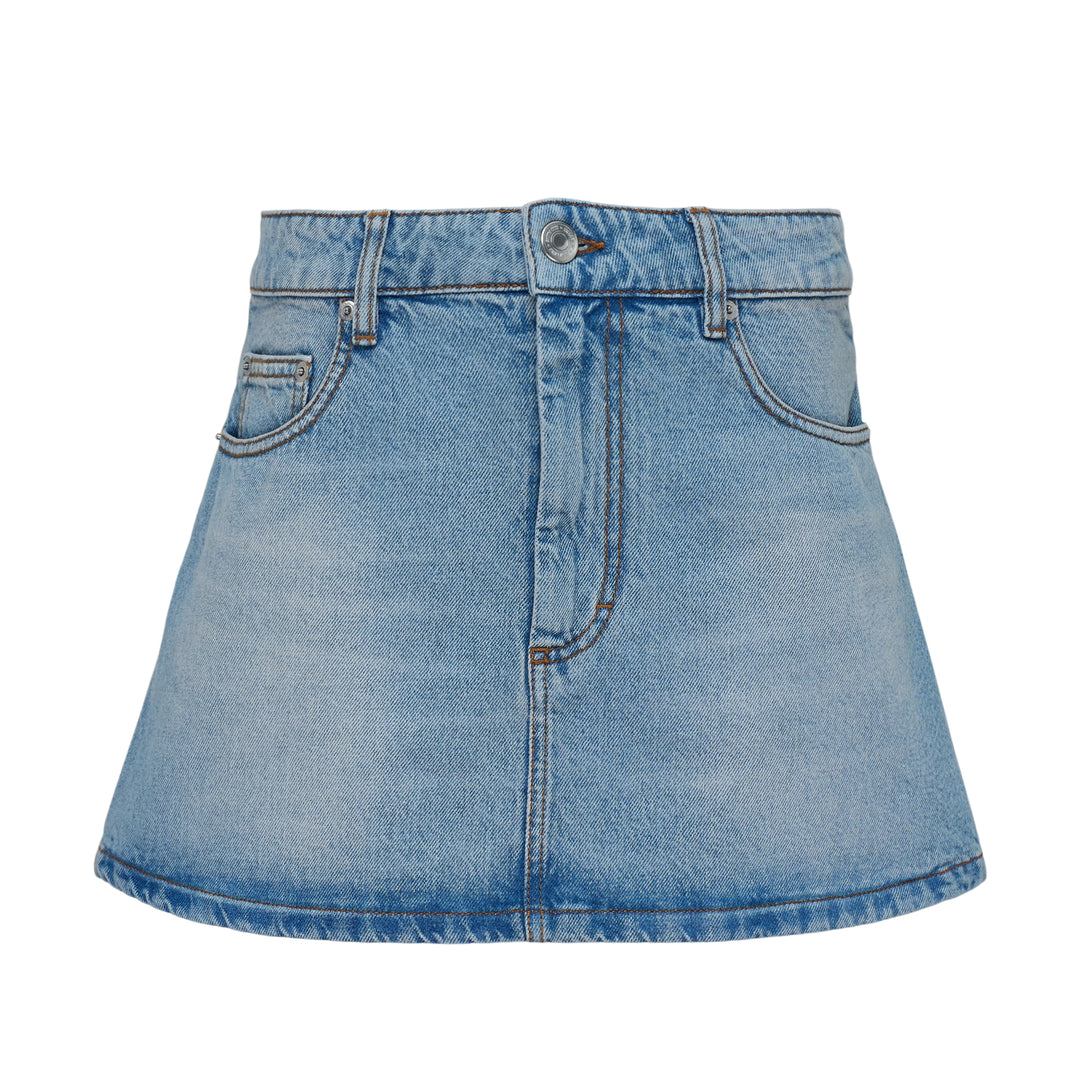 Denim Mini Skirt
