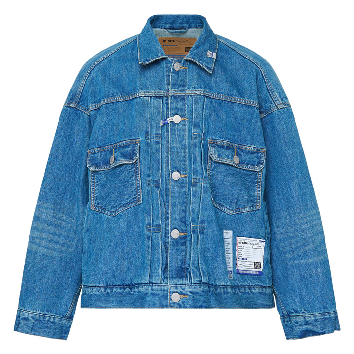 Hard Washed Selvedge Denim Jacket
