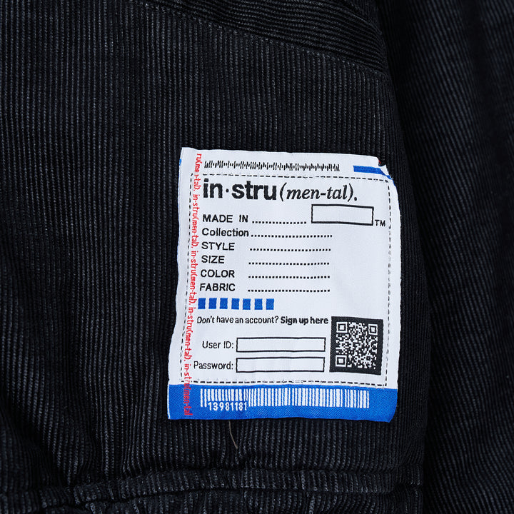 Corduroy Zip Blouson