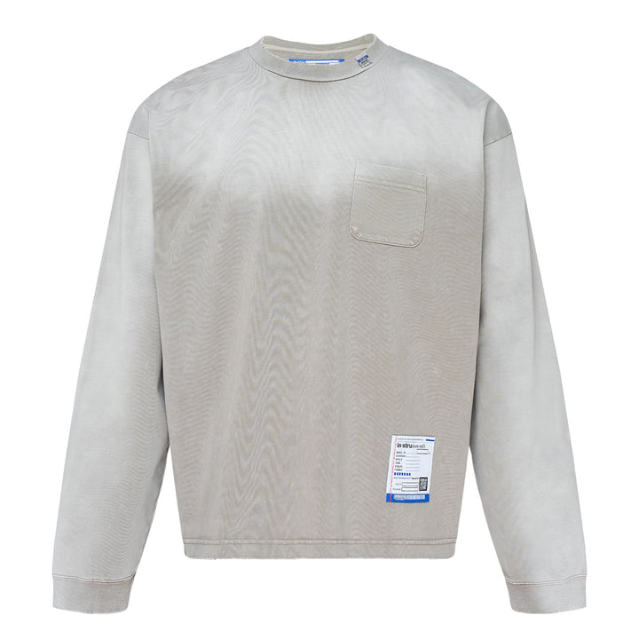 Distressed Long Sleeve Tee