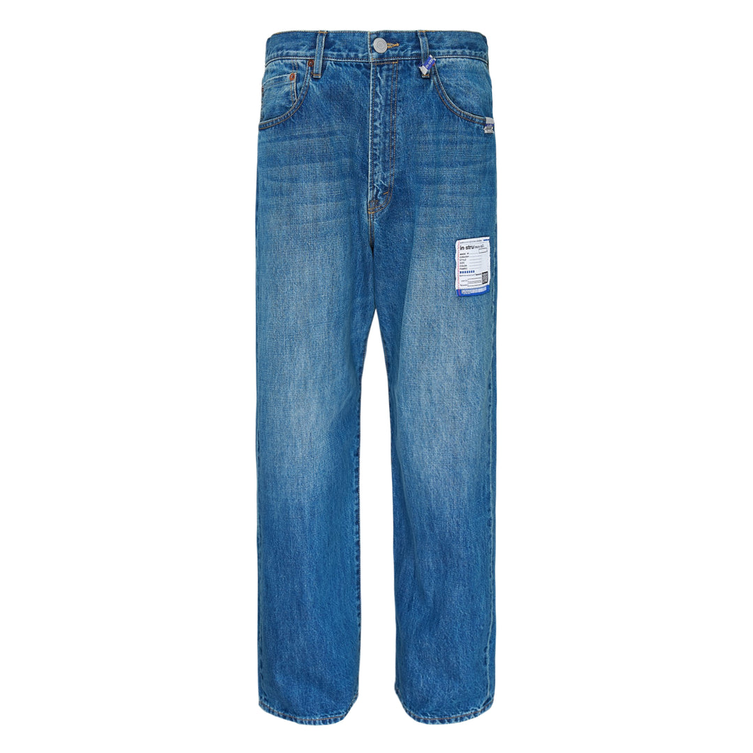 Hard Washed Selvedge Straight Jeans