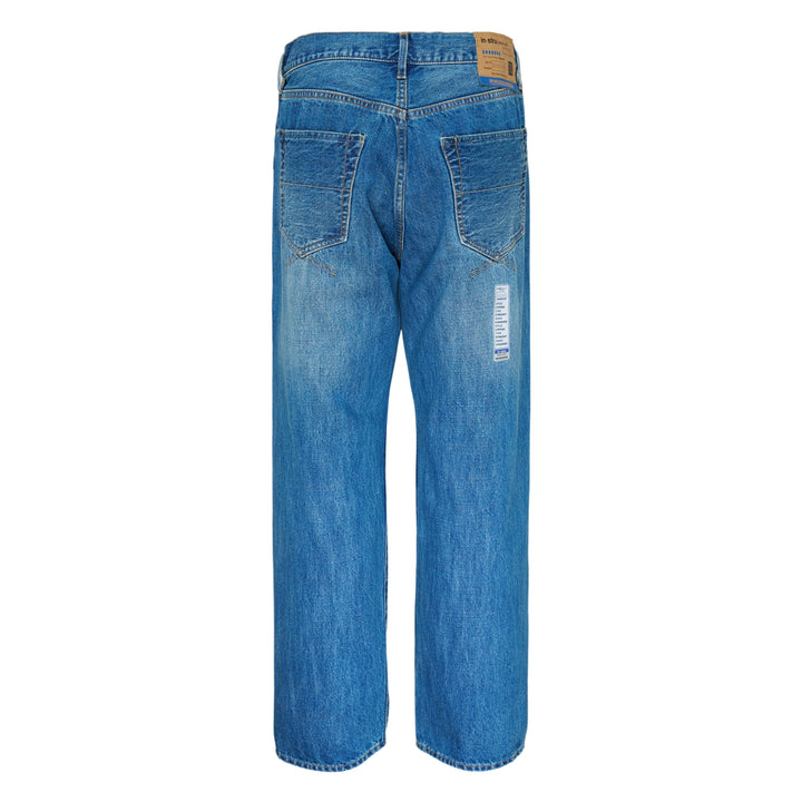 Hard Washed Selvedge Straight Jeans