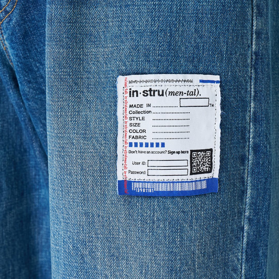 Hard Washed Selvedge Straight Jeans