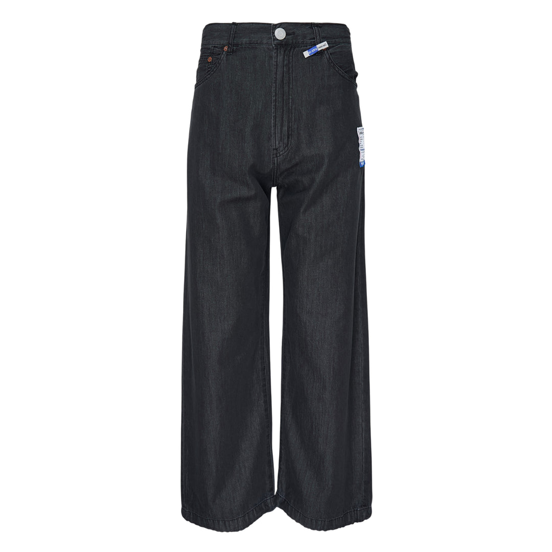 Cotton Tencel Denim Baggy Pants