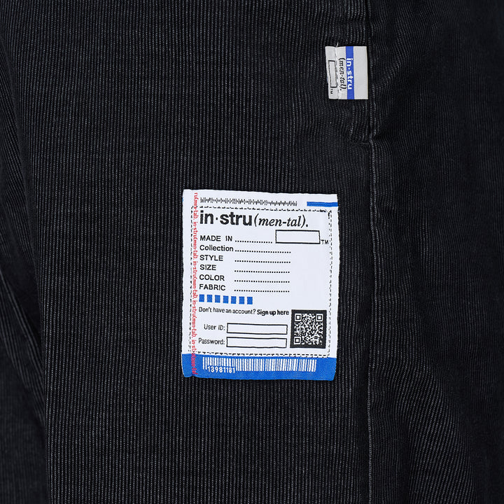 Corduroy Wide Straight Pants