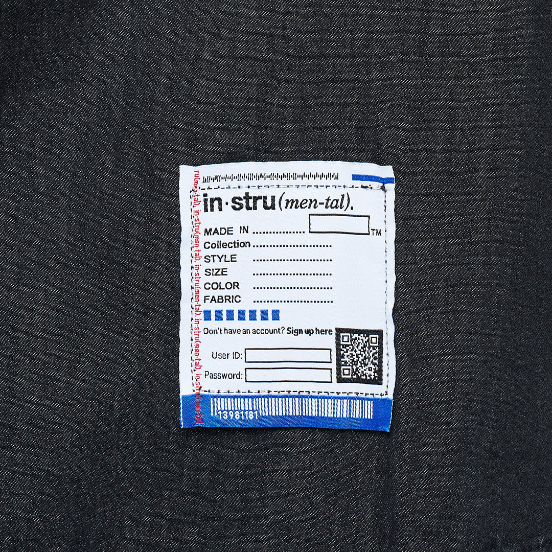Cotton Tencel Denim Short Sleeve Work Shirt