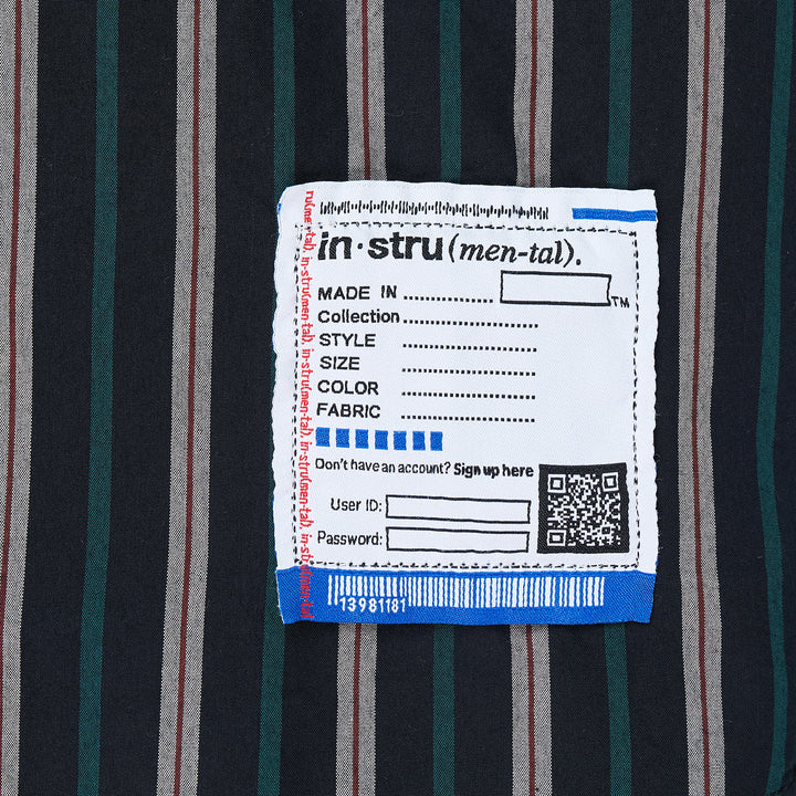 Cotton High Density Short Sleeve Stripe Shirt