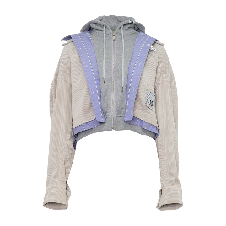 Three Layered Hoodie Jacket