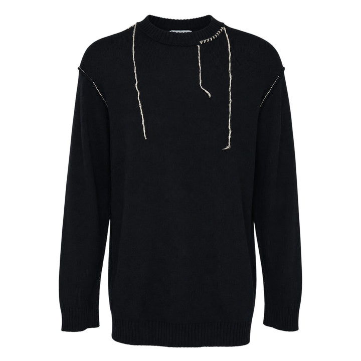 Embroidery Round Neck Sweater