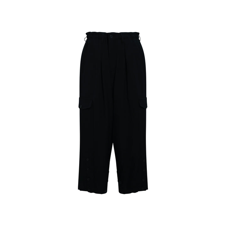 Hem Button Cargo Pants