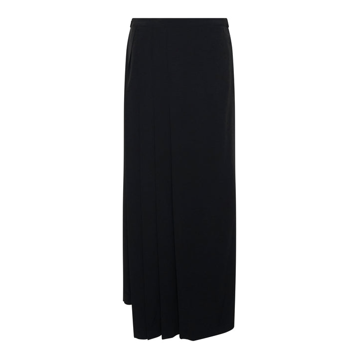 Pleats Wrap Skirt