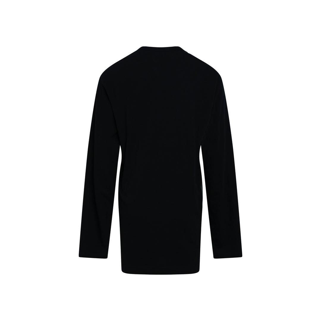 Cat Print Long Sleeve Tee