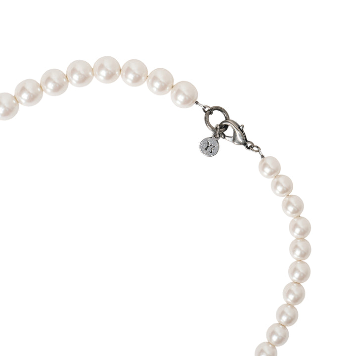 Three-Strand Pearl Chain Necklace