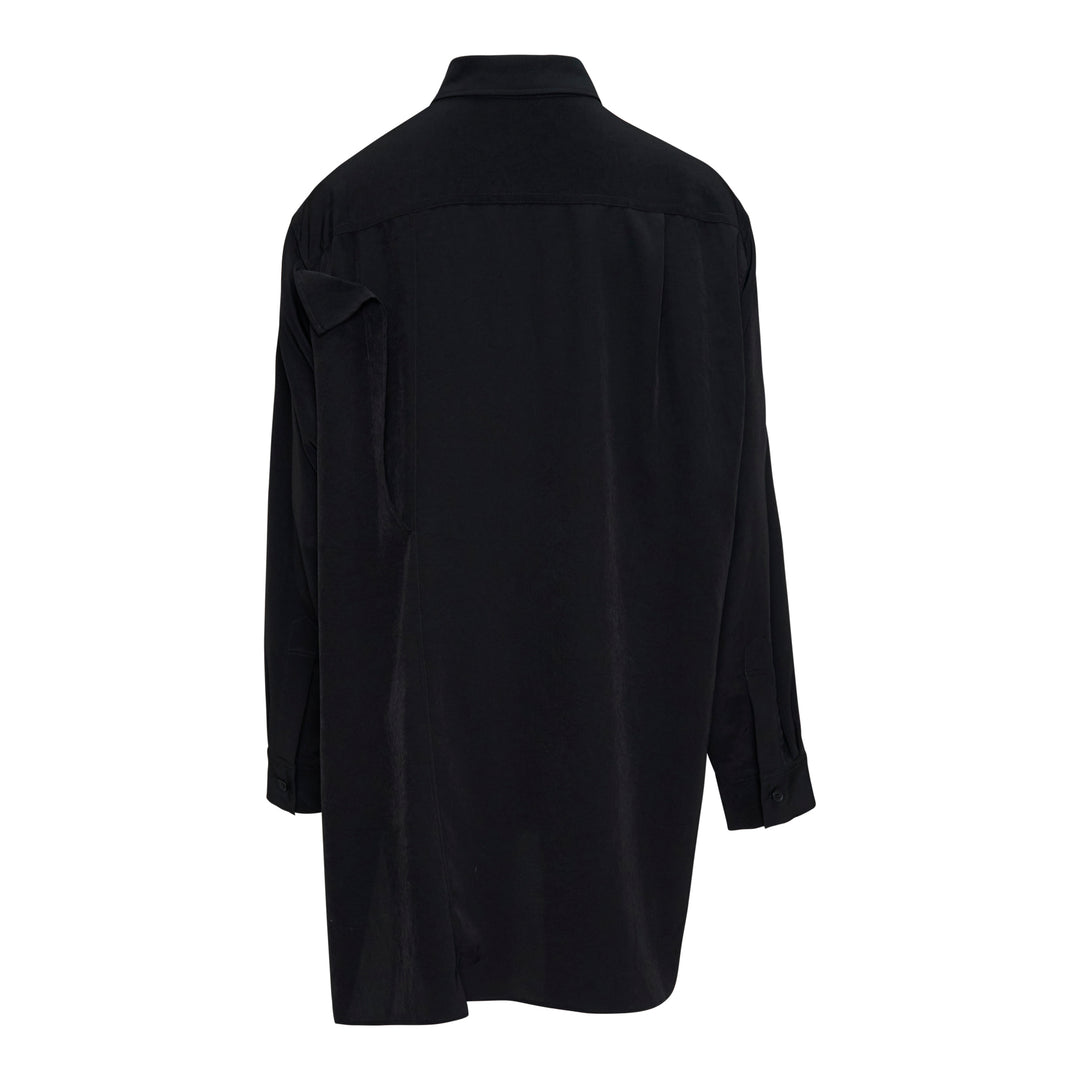 Double Cloth Asymmetric Blouse