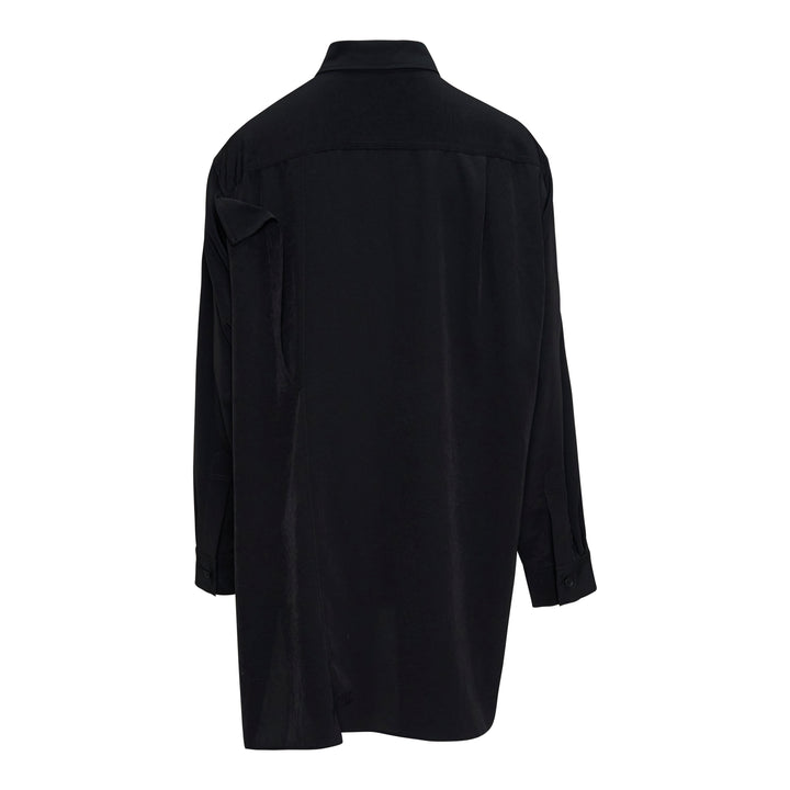 Double Cloth Asymmetric Blouse